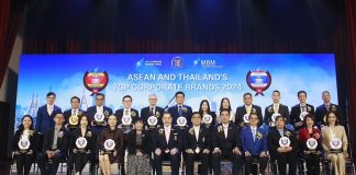 จุฬาลงกรณ์มหาวิทยาลัย มอบรางวัล ASEAN and Thailand’s Top Corporate Brands เป็นปีที่ 15 แก่องค์กรที่มีมูลค่าแบรนด์องค์กรสูงสุดประจำปี พ.ศ. 2567 DELTA รับรางวัล ASEAN’s Top Corporate Brand 2024 (Thailand) BEM รับรางวัล Thailand’s Top Corporate Brand Hall of Fame 2024