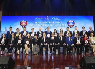 จุฬาลงกรณ์มหาวิทยาลัย มอบรางวัล ASEAN and Thailand’s Top Corporate Brands เป็นปีที่ 15 แก่องค์กรที่มีมูลค่าแบรนด์องค์กรสูงสุดประจำปี พ.ศ. 2567 DELTA รับรางวัล ASEAN’s Top Corporate Brand 2024 (Thailand) BEM รับรางวัล Thailand’s Top Corporate Brand Hall of Fame 2024