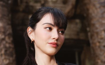 Davika Hoorne and Mile – Phakphum Romsaithong join the BVLGARI AETERNA event in Siem Reap, Cambodia
