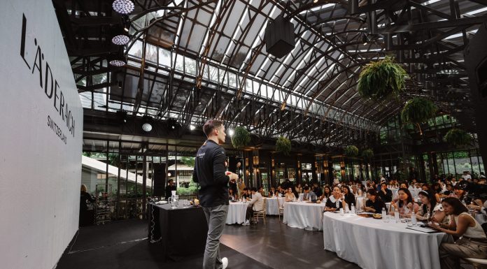 Elias Läderach เผยเสน่ห์งานฝีมือช็อกโกแลตสวิสอันเป็นเอกลักษณ์ของ Läderach ในงานมาสเตอร์คลาสสุดเอ็กซ์คลูซีฟที่กรุงเทพฯ