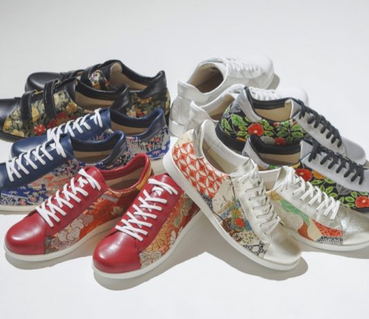 สตาร์ทอัพญี่ปุ่น พลิกกิโมโนเก่าเป็นรองเท้าผ้าใบ สร้างสมดุลในความเก๋อย่างยั่งยืน