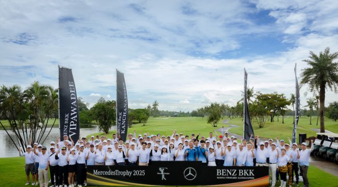 Benz BKK สร้างปรากฏการณ์เหนือระดับ ปิดสนามกอล์ฟระดับโลก ต้อนรับลูกค้า VIP สู่เวทีแห่งเกียรติยศ MercedesTrophy Thailand