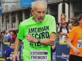 ไมค์ ฟรีมอนต์ นักวิ่งวัย 103 ปี ผู้เอาชนะมะเร็งและข้ออักเสบด้วยพลังพืชและรองเท้าวิ่ง