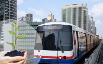 BTS จัดกิจกรรม “Clean Air We Share ขบวนลมหายใจสะอาด” แจกต้นไม้ฟอกอากาศกว่า 4,500 ต้น