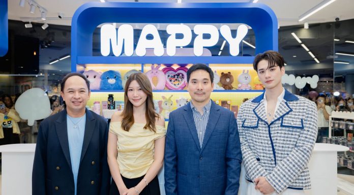 สยามเซ็นเตอร์เปิดตัว “Mappy” คอนเซ็ปต์สโตร์คาแรกเตอร์แห่งแรกในไทย Momorei x Mappy Café & Store ประเดิมสาขาแรกในไทยที่สยามเซ็นเตอร์