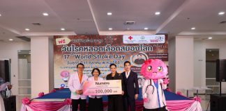 Numéro Thailand มอบรายได้จากงานครบรอบ 14 ปี สนับสนุนผู้ป่วยโรคหลอดเลือดสมอง โรงพยาบาลจุฬาลงกรณ์