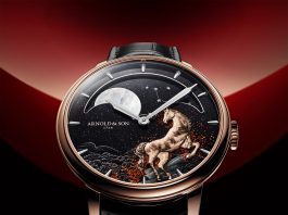 ARNOLD & SON – PM 41.5 RG “YEAR OF THE HORSE”