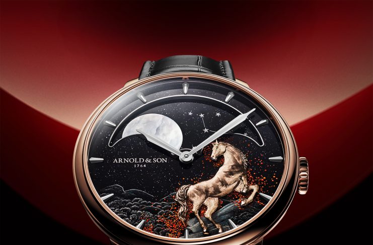 ARNOLD & SON – PM 41.5 RG “YEAR OF THE HORSE”