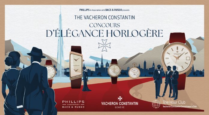 The Vacheron Constantin Concours d’Élégance Horlogère – An initiative by Phillips in Association with Bacs & Russo