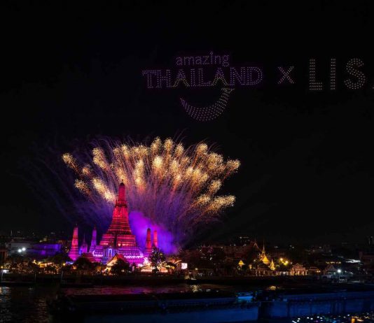 เปิดฉากสุดยิ่งใหญ่! ในงานเปิดตัว Amazing Thailand Ambassador พร้อมโชว์โดรน-พลุสุดตระการตาเหนือวัดอรุณฯ สะกดทุกสายตาชาวโลก